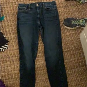 7 for all mankind jeans- skinny ankle